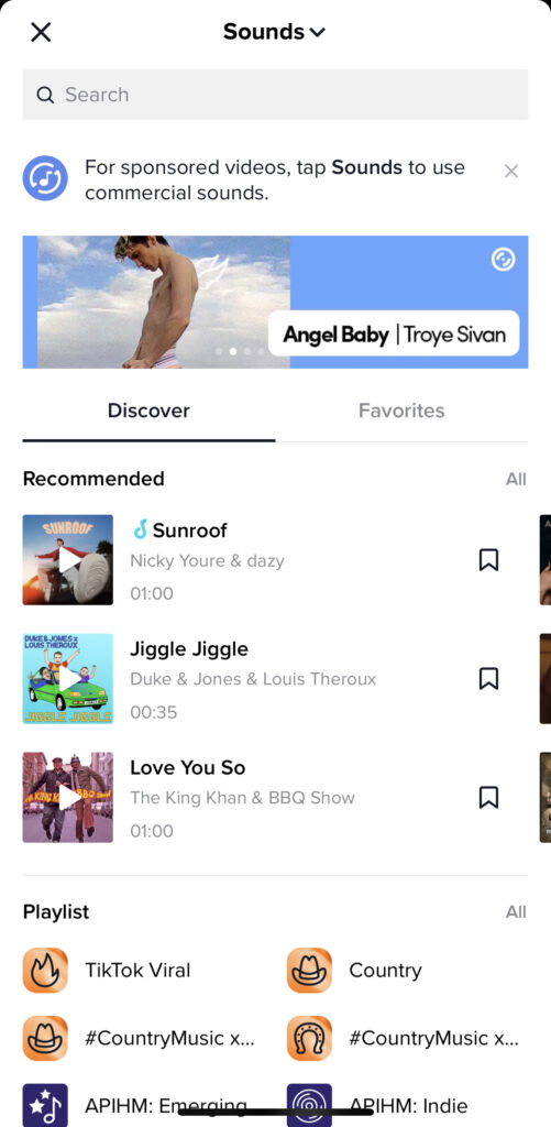 Screenshot of a TikTok challenge landing page showing where the “Use Sound” option is located. 