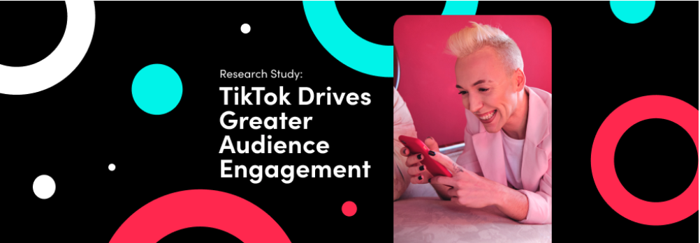 Page TikTok pour les entreprises montrant comment les vidéos TikTok augmentent l'engagement de l'audience.