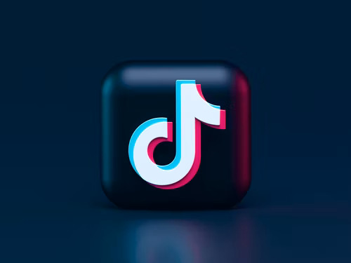 Logo-ul notei muzicale a lui TikTok.