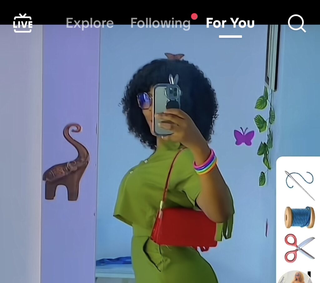 High Social’s screenshot of a TikTok user’s For You Page.