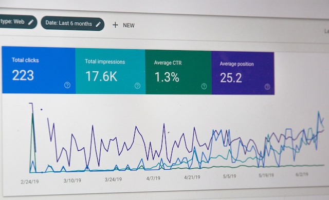 A close-up picture of an influencer search tool showing a post’s metrics.