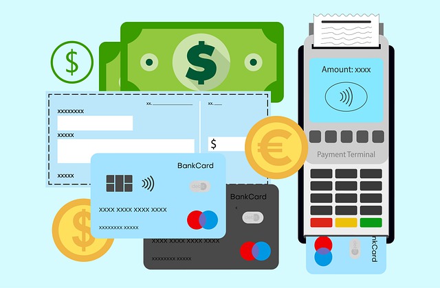 An illustration of multiple payment methods.